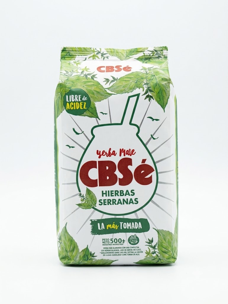 pack yerba CBSE de 1/2 kg