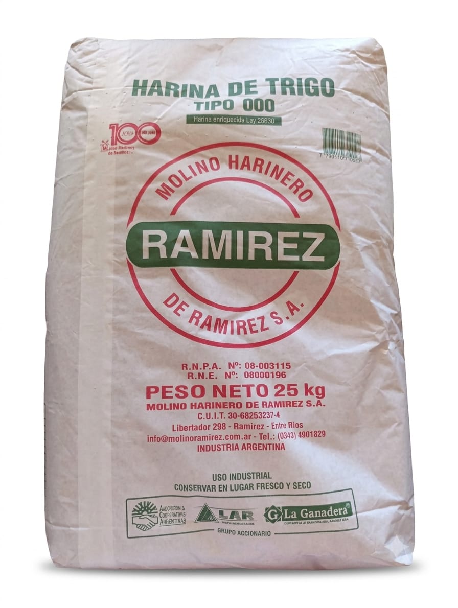 harina ramirez 25kg 000