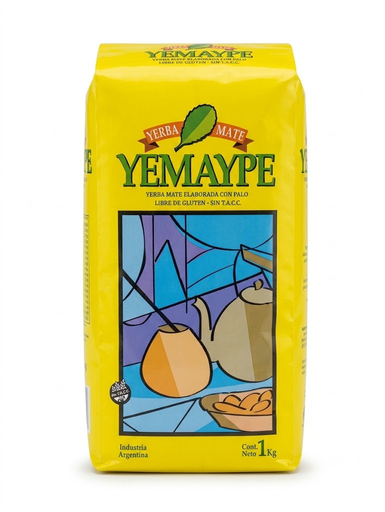 pack de yerba yemaype de 1 kg