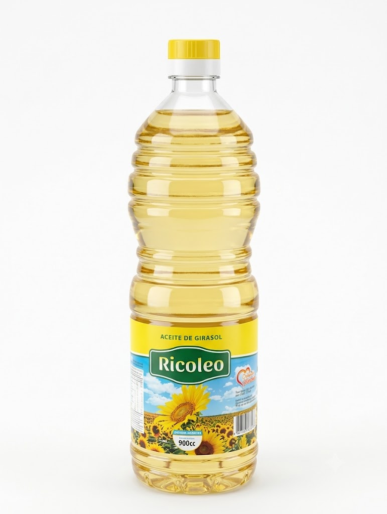pack aceite Ricoleo de 900ml