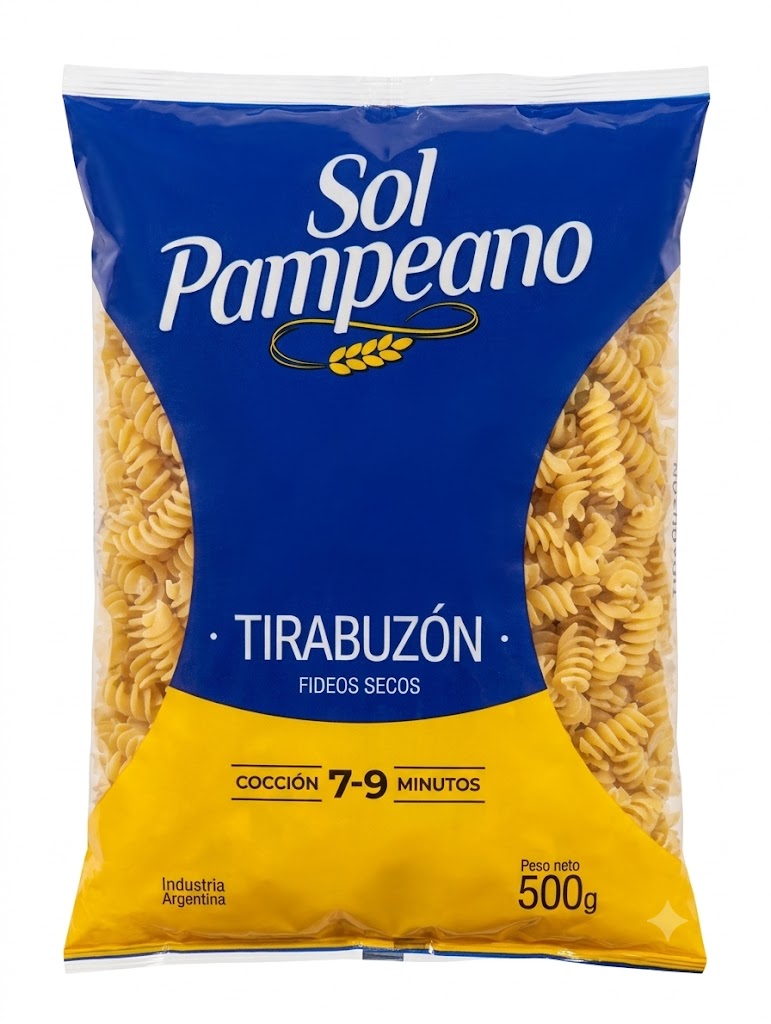 pack fideo tirabuzón 