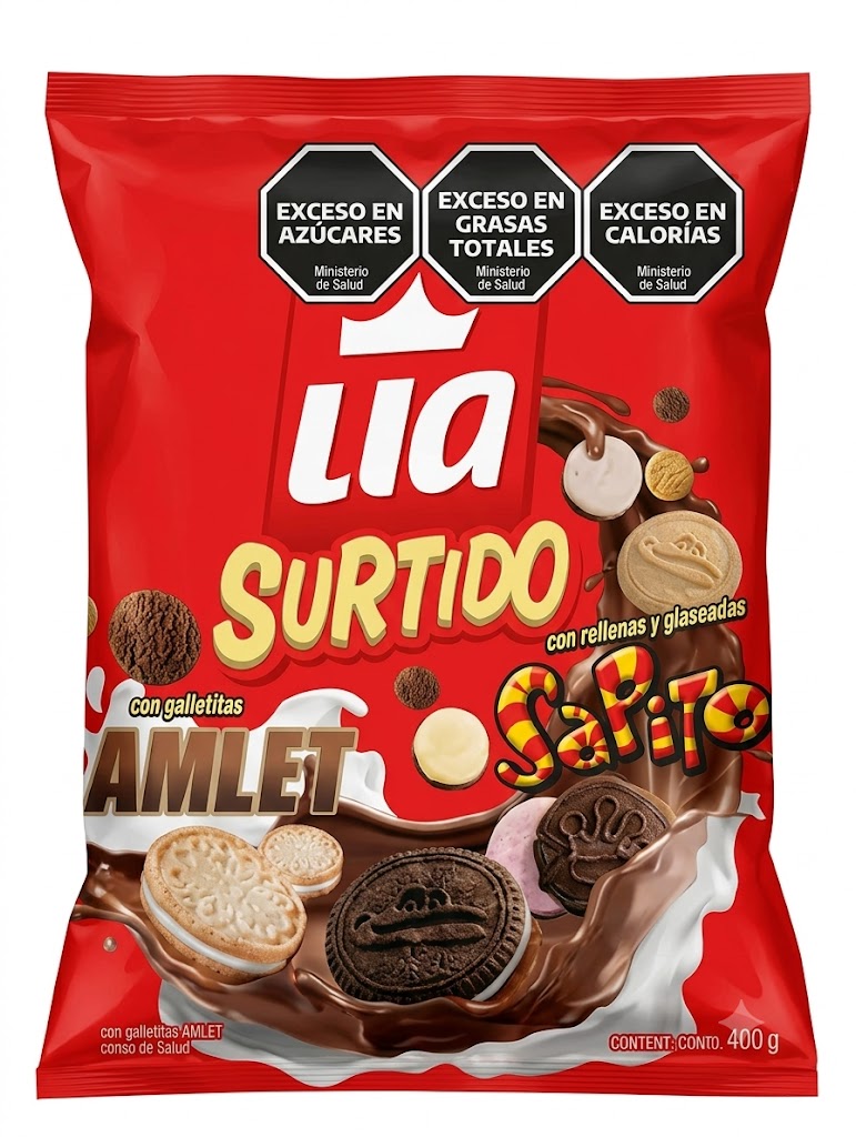 Galletitas Lia surtidas por caja 